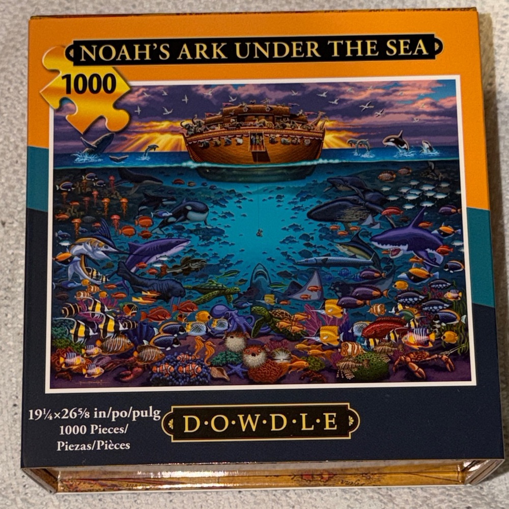 Dowdle Noah's Ark Under the Sea Puzzle - 1000 Pieces